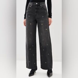 Pistola Hendrix High Rise Baggy Jeans in Glamour - Size 29